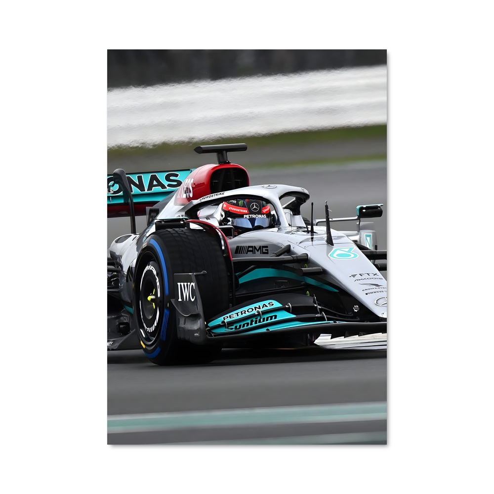 Poster Mercedes Vitesse Abu
